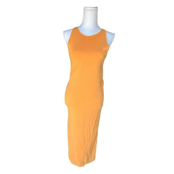 ALC Women's Bodycon Marc Dress Racerback Sleeveless Orange Medium NEW With Tags - Picture 2 of 12